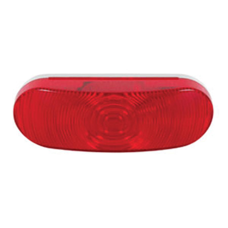 OPTRONICS Optronics ST70RS ST-70 Series Red 6" Oval Combination Tail Light Only ST70RS